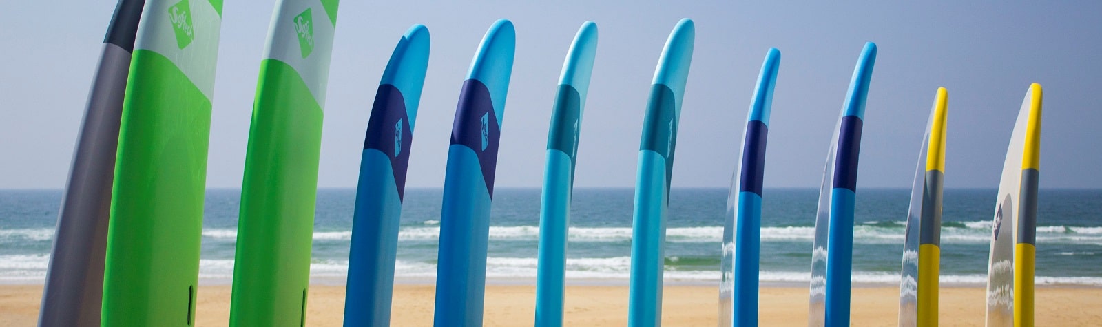 messanges surf school surfboards
